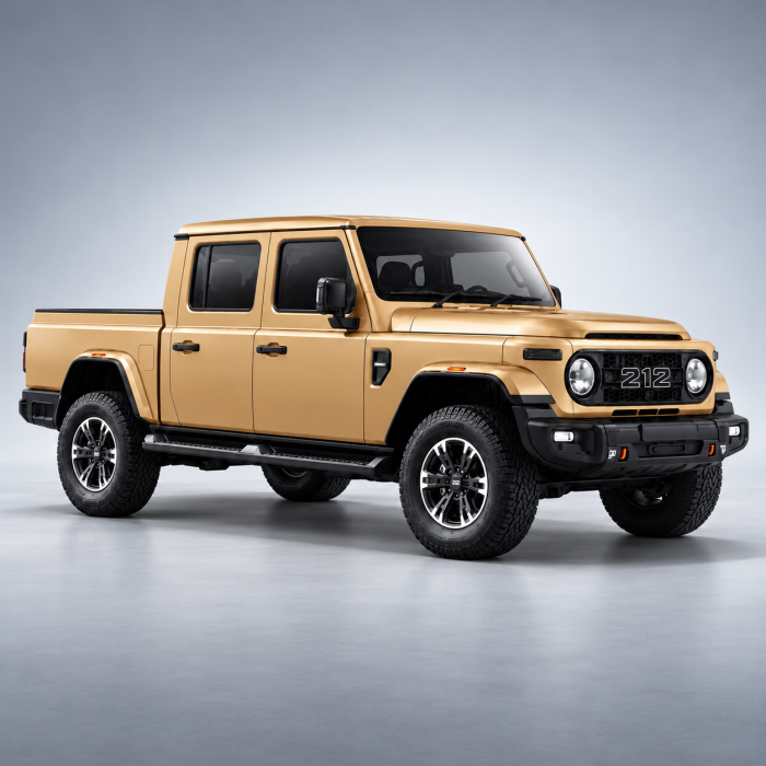 BAW 212, Pick-Up, 2.3 Diesel, 188CP, 4x4, Off-Road 